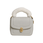 Noir Quilted Mini Handbag For Women